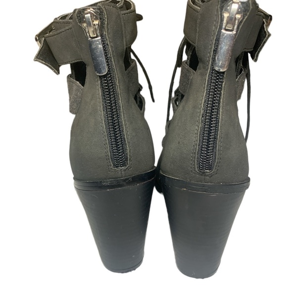 Free People Cameilla Vegan Lace-Up‎ Cut-Out Boots - Picture 5 of 11